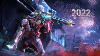 Rastreador Urbano: O Caçador Pálido em Call of Duty Mobile celebra 2022 com fogos de artifício