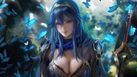 lucina, emblema de fuego, videojuego, anime, fantasía