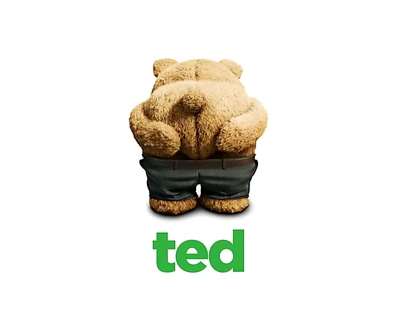 Ted the Bear's Humorous Backside