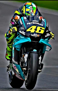 petronas, rossi, valentino, yamaha wallpaper