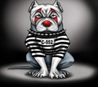 cartoon, clown, dog, new, prison