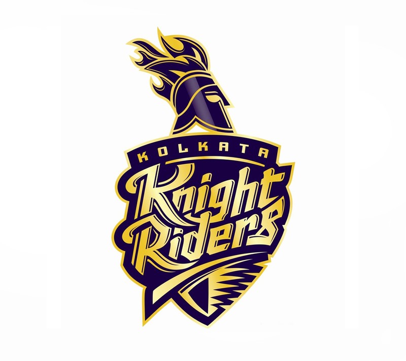 Близкий план логотипа рыцаря на лошади (ipl, ккр, kkr)