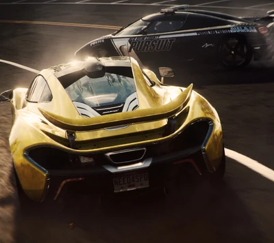 High-Speed Pursuit: McLaren and Police Chase in Need for Speed