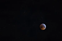 Lunar Eclipse Illuminating the Night Sky: A Celestial Event Shaping Earth’s Atmosphere