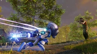 destroy all humans, alien, video game wallpaper