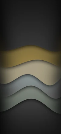 Layered Grey Dune Patterns in Atmospheric Design