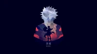 Silhouette de Dabi contra un fondo oscuro - Mi Academia de Héroes fondo de pantalla 4K