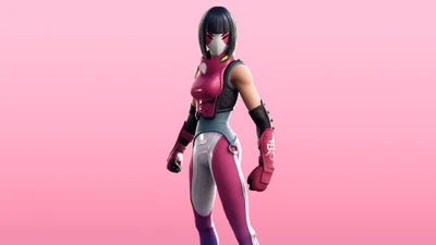 Bachii Skin dans Fortnite Battle Royale : Design de Personnage Audacieux et Élégant