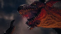 Dragão feroz ruge em Dragons Dogma 2