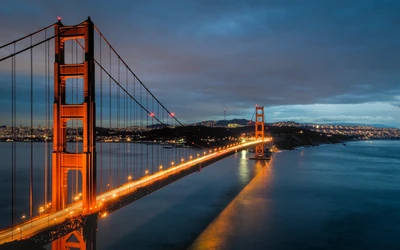 мост золотые ворота, golden gate bridge, мост, вода, достопримечательность