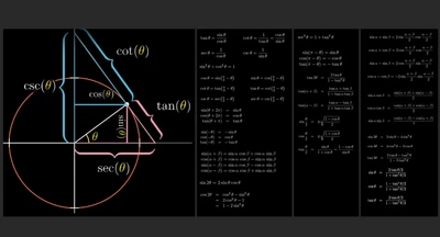 lumière, triangle, parallèles, pente, dispositif électronique