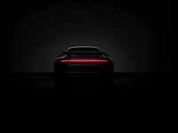 porsche 911 turbo s, black background, amoled, blackdark, cars wallpaper