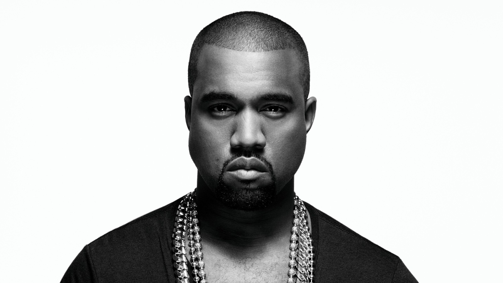 Скачать обои канье уэст, kanye west, монохром, 5k, американский рэпер