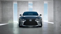 2021 Lexus IS 300: Diseño elegante y moderno en un entorno minimalista