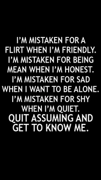 alone, flirt, friendly, honest, mean wallpaper