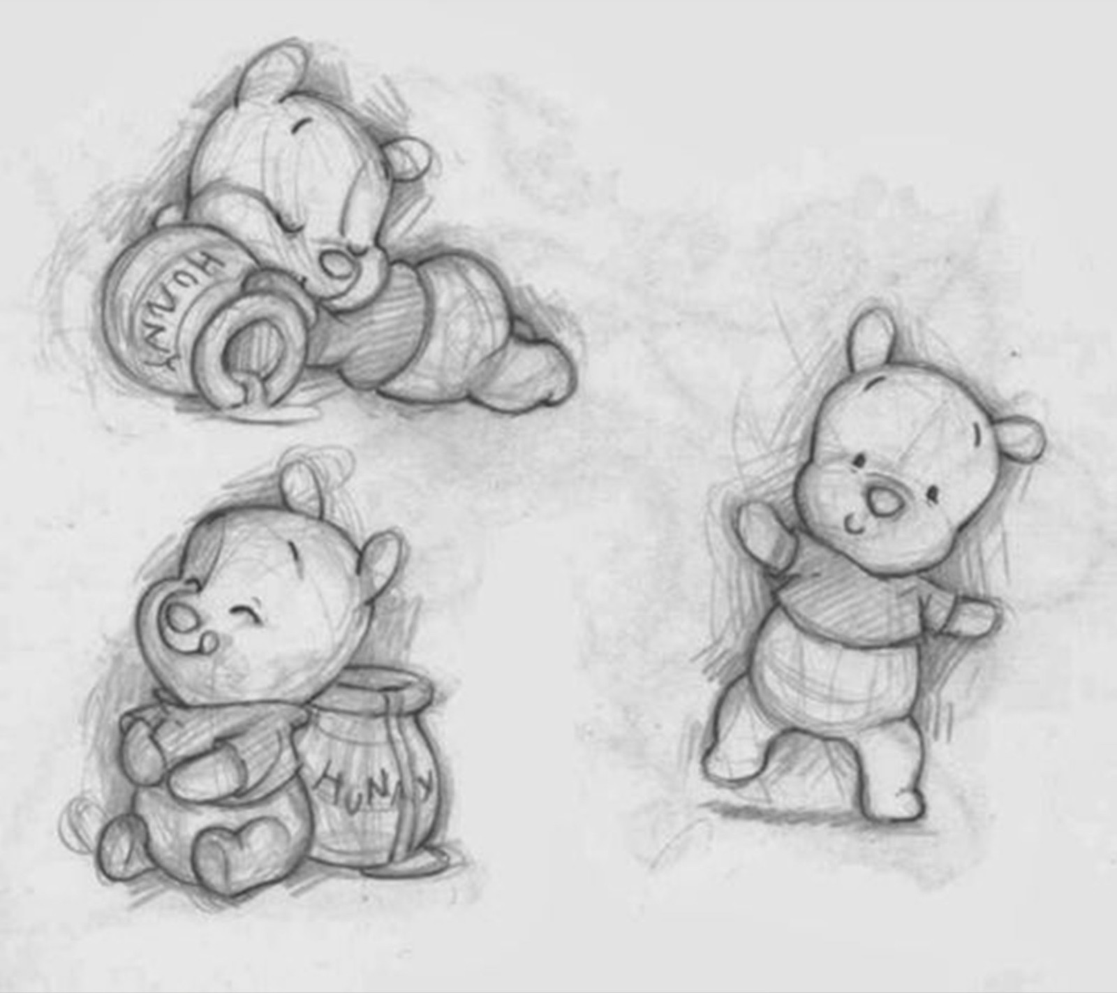 Скачать обои пух, pooh, вини, winnie