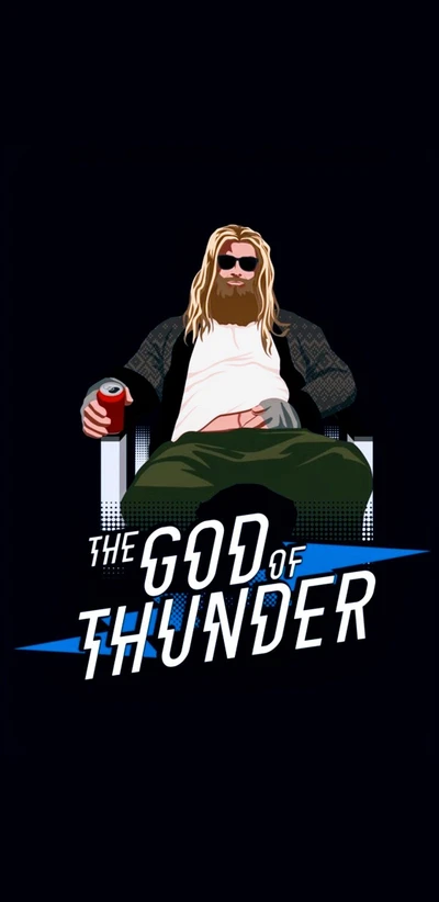 avengers, endgame, god of thunder, lebowski, thor