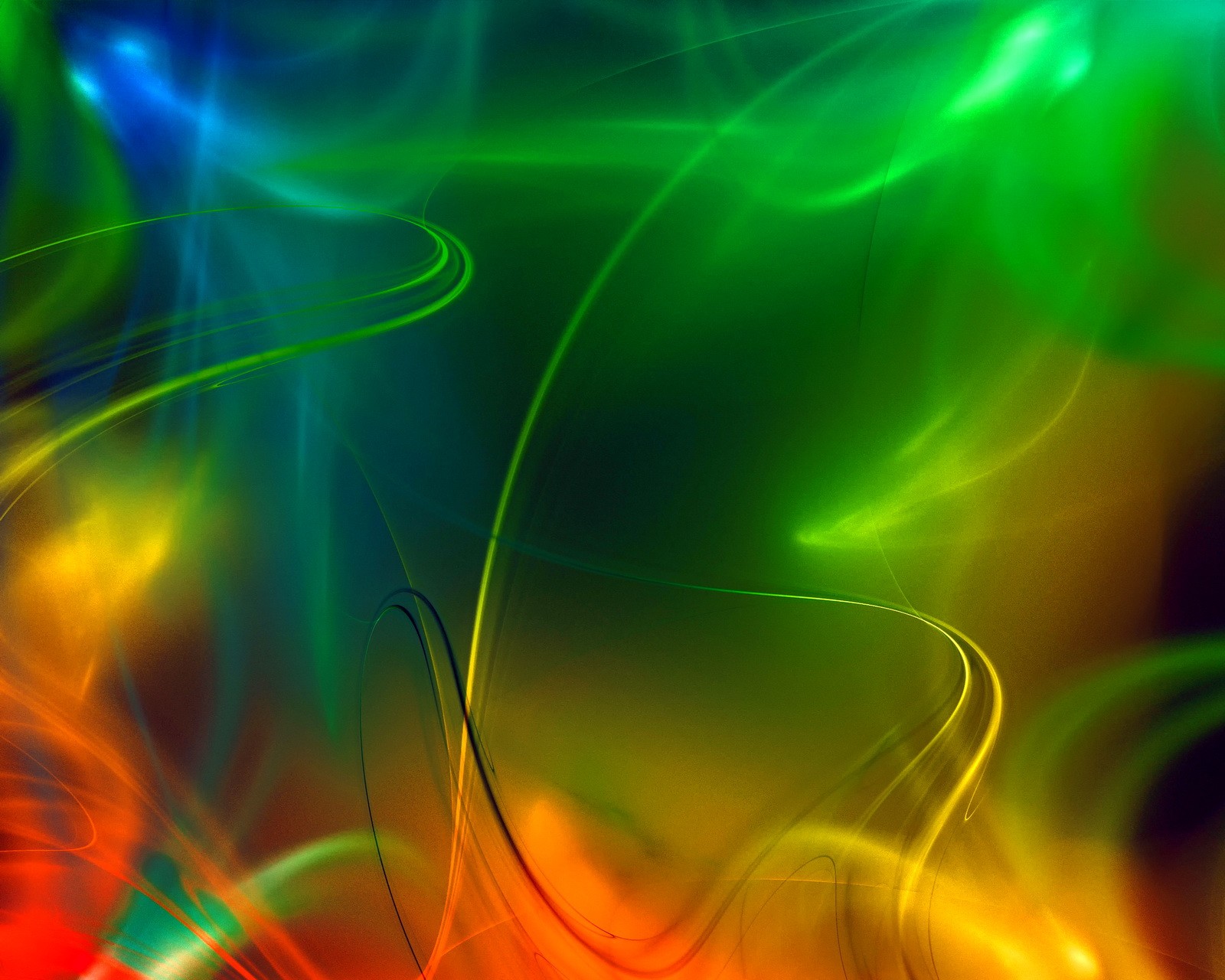 Abstract photograph of a colorful background with a blurry image of a fire (abstract smoke, colors)