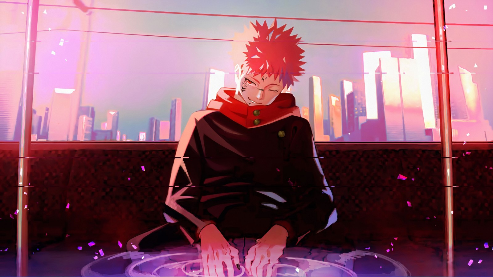 Anime, chico anime, arte anime, anime, anime, anime, anime, arte anime (anime, jujutsu, kaisen, manga, tema)