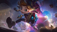 arcanist, zoe, splash art, league of legends, lol wallpaper