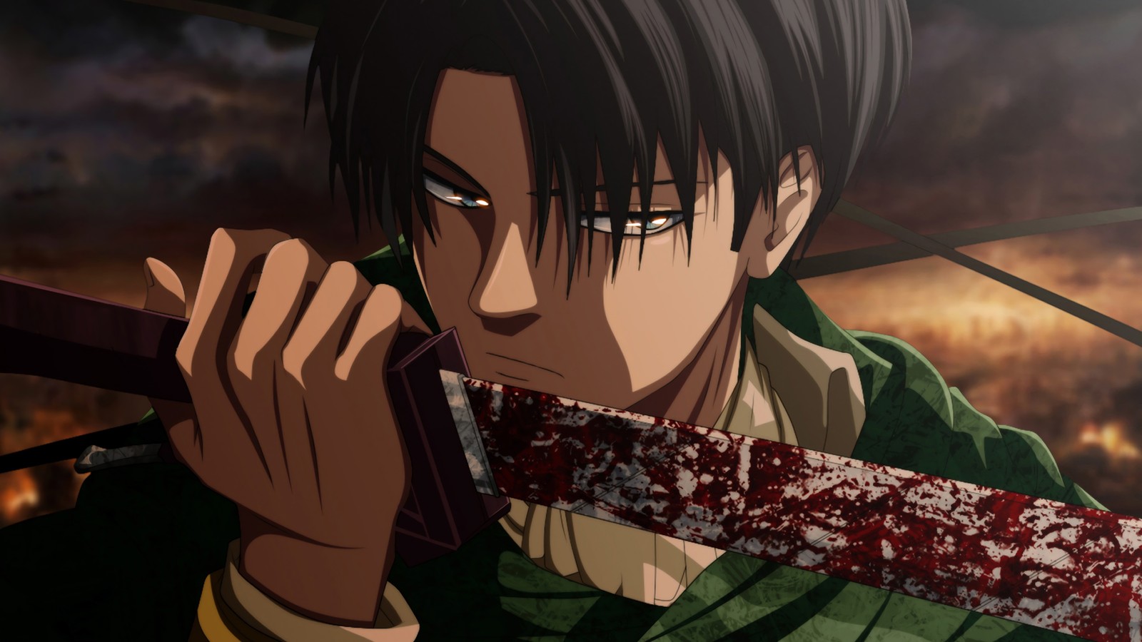 Descargar fondo de pantalla attack on titan, shingeki no kyojin, anime