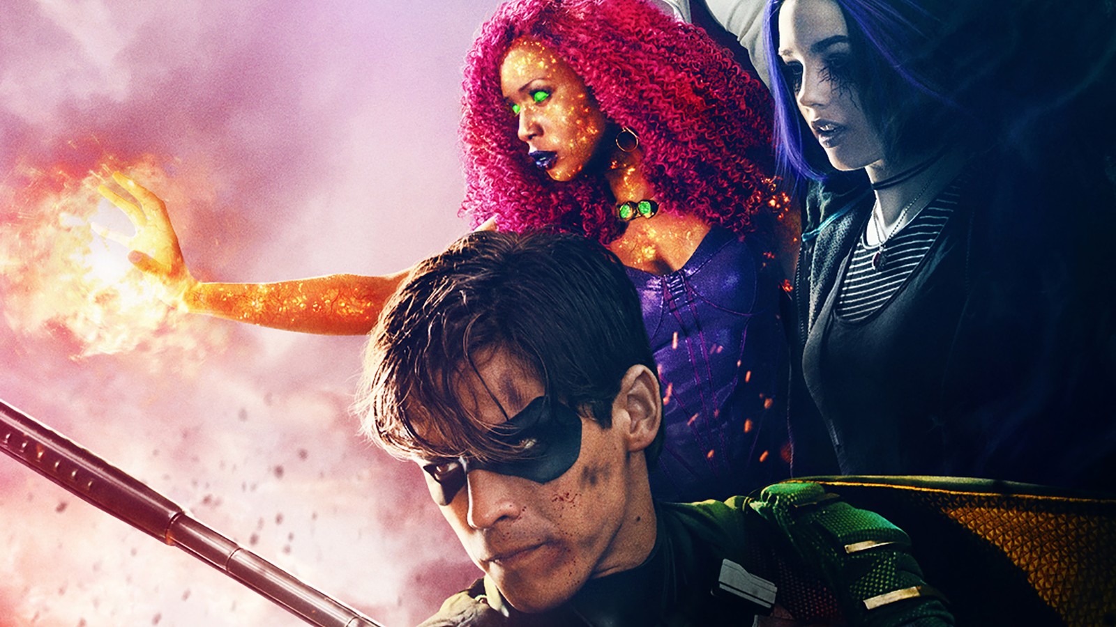 titans, season 2, tv series, poster, character wallpaper