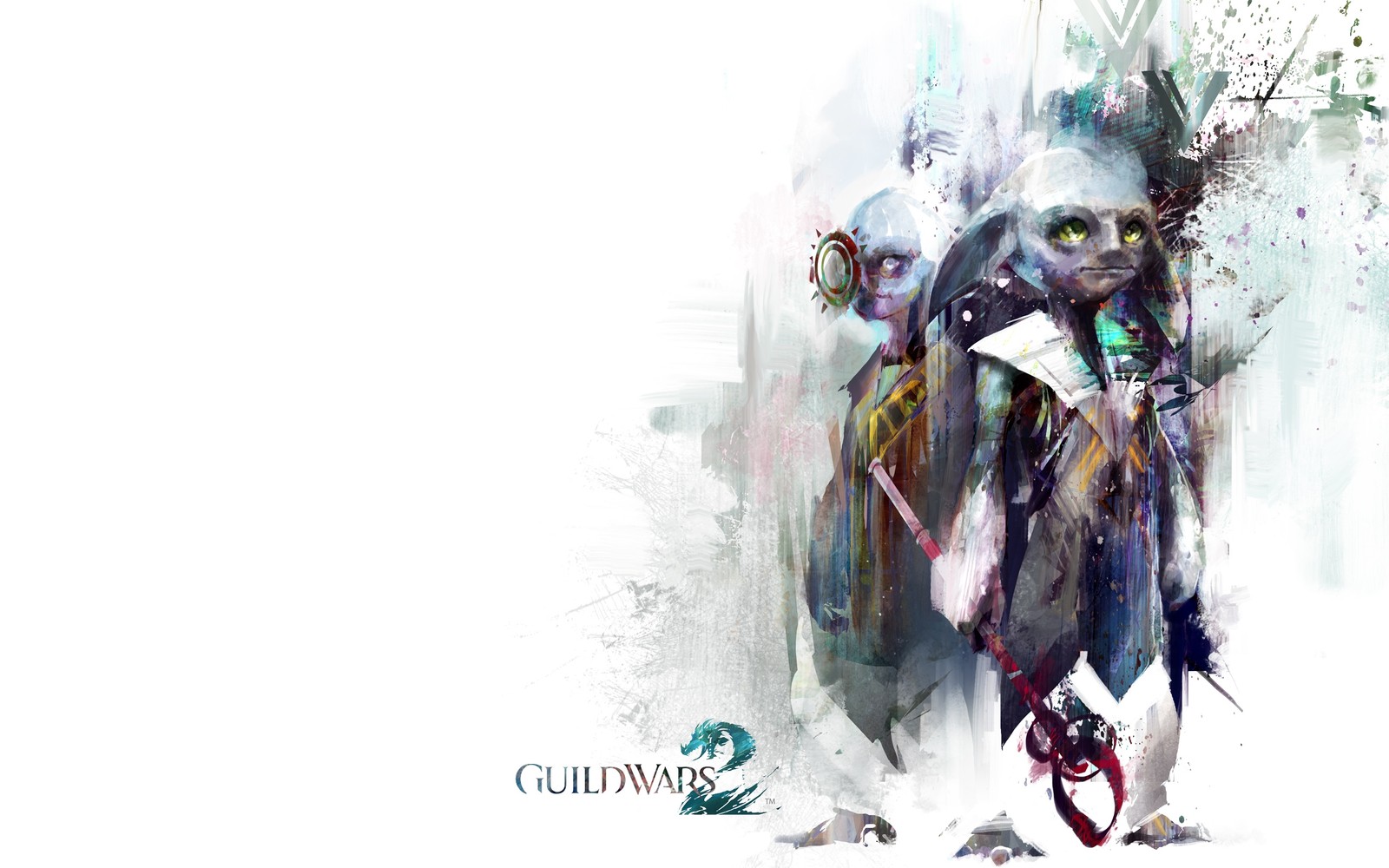 Baixar papel de parede guild wars 2, ilustração, design gráfico, guild wars 2 caminho do fogo