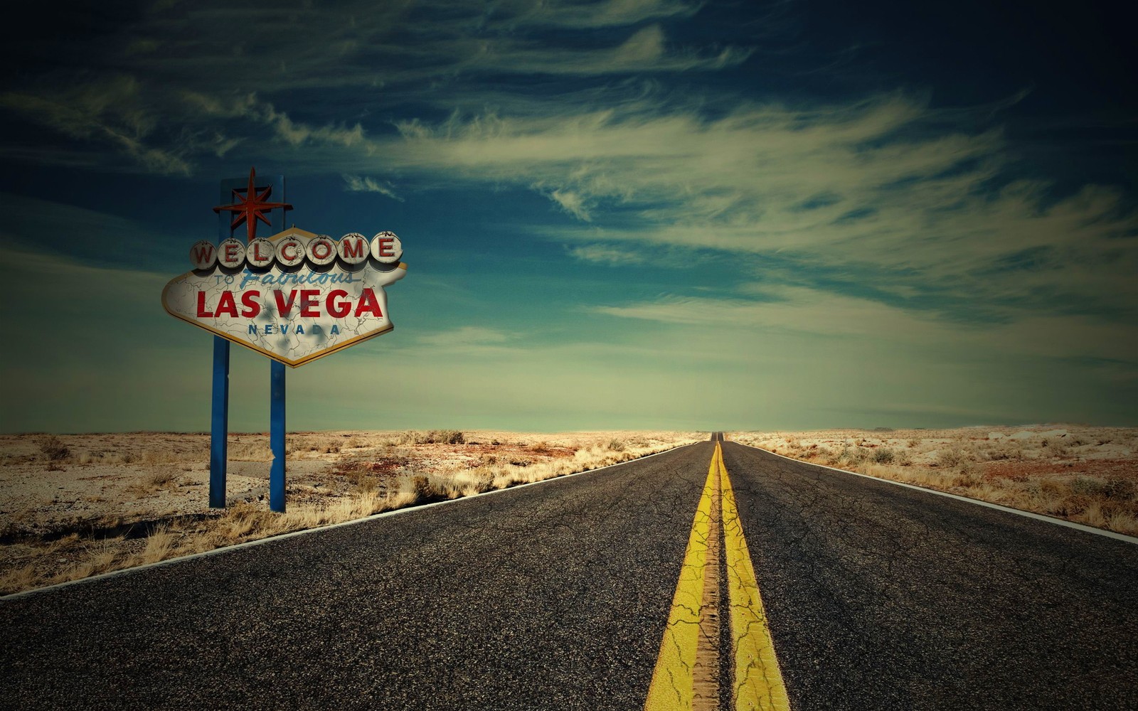 road, horizon, cloud, highway, landscape wallpaper