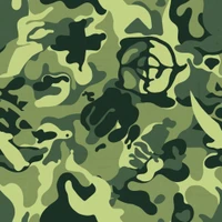 Design de padrão de camuflagem militar para a skin do Sniper em Team Fortress 2