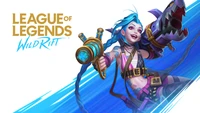 Jinx de League of Legends Wild Rift : Chaos Ludique Déchaîné