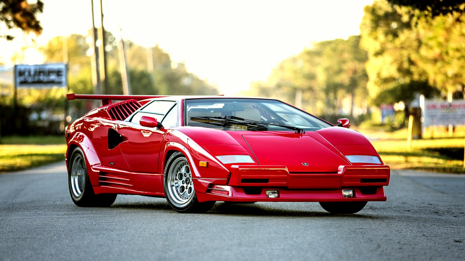 lamborghini countach, lamborghini, supercar, red, motor vehicle wallpaper