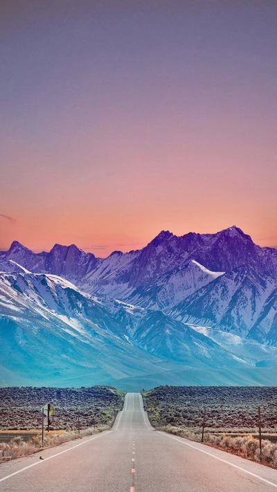 couleurs, paysage, montagne, nature, parfait