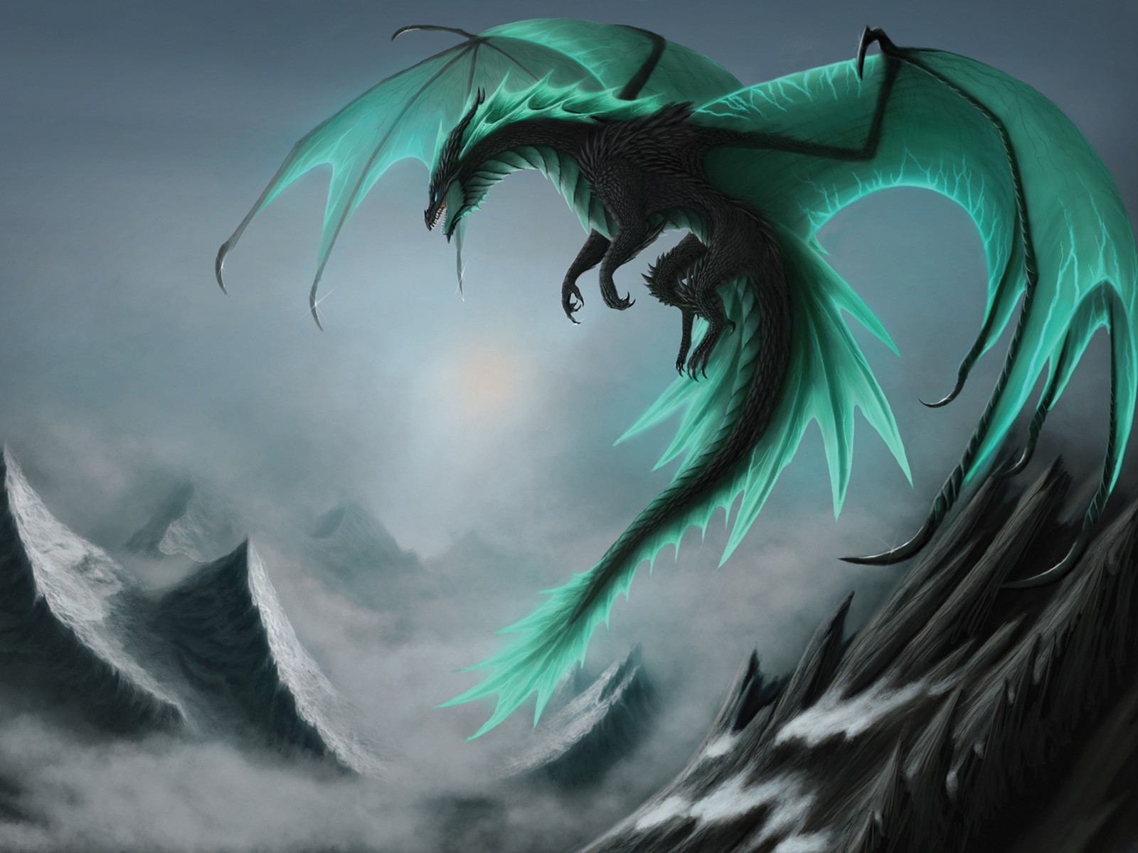 Lade drache, drachen Hintergrund herunter