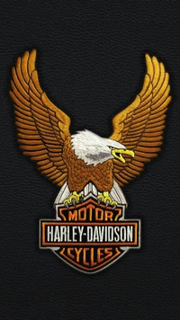 Émblème du logo de l'aigle Harley-Davidson