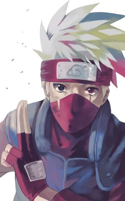 Kakashi Hatake: El Ninja Enmascarado del Equipo 7 en Estilo Anime