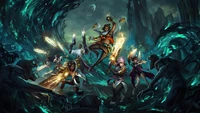 League of Legends: Sentinel Champions Unite Against the Darkness