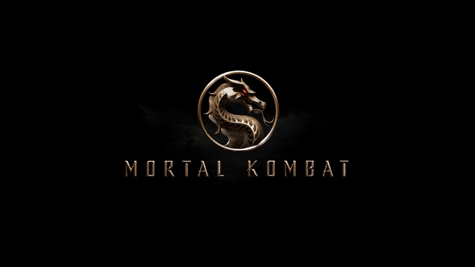 mortal kombat, logo, movie wallpaper