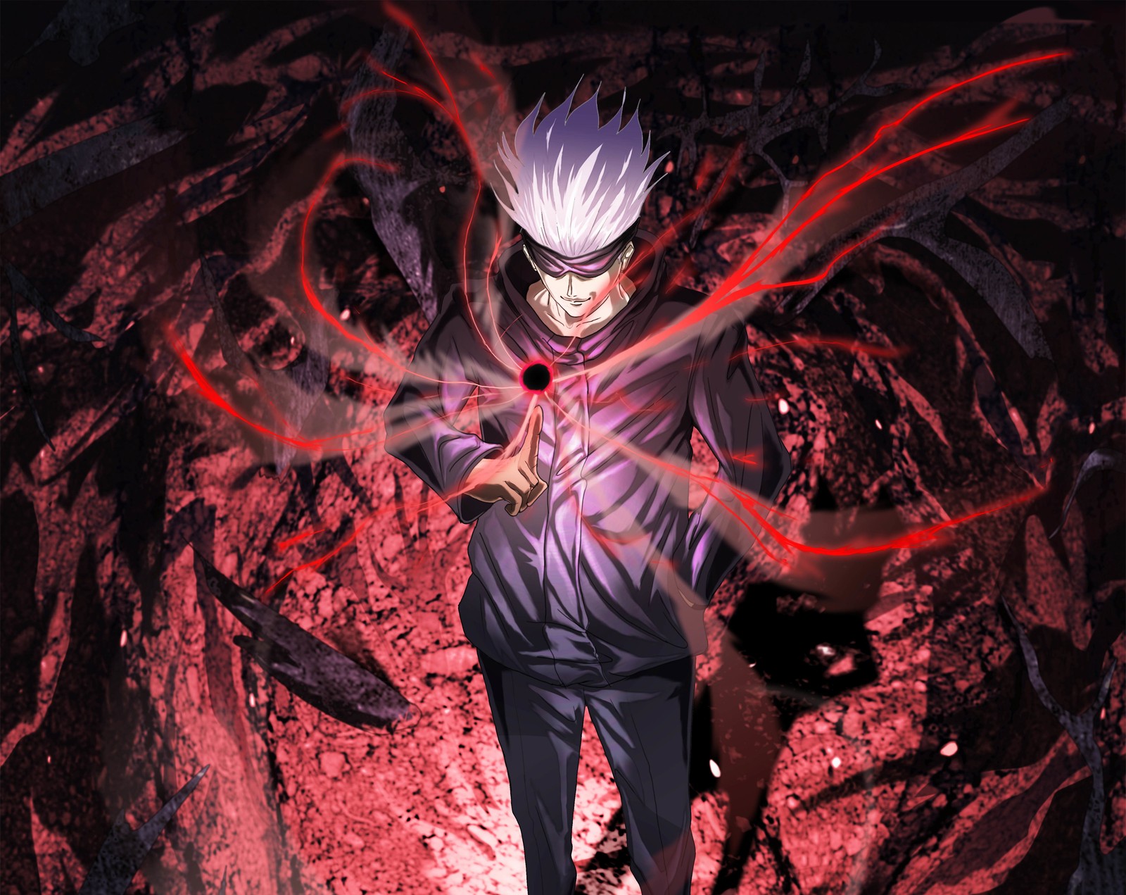 Anime, anime, arte anime, chico anime, anime, anime, fondo de pantalla, fondo de pantalla (satoru gojo, obra de arte, jujutsu kaisen, anime, fondo de pantalla 4k)