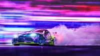 Download toyota supra, drift, colorful, cars, 4k wallpaper for free