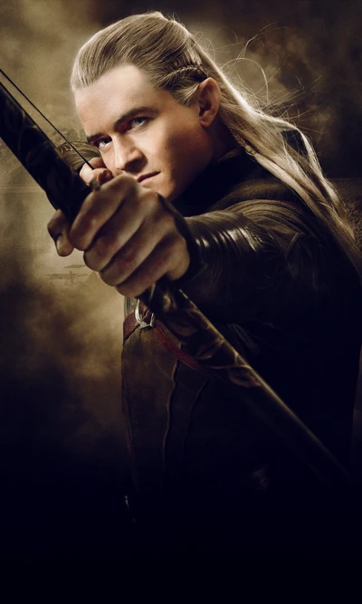 Legolas: The Elven Archer Ready for Battle