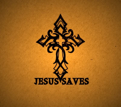 Jesus Saves: A Symbol of Faith and Salvation