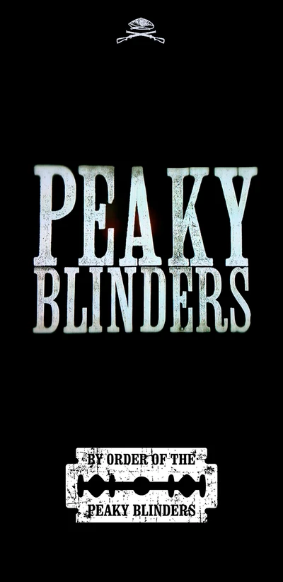 blinders, logotipo, peaky, shelby, thomas