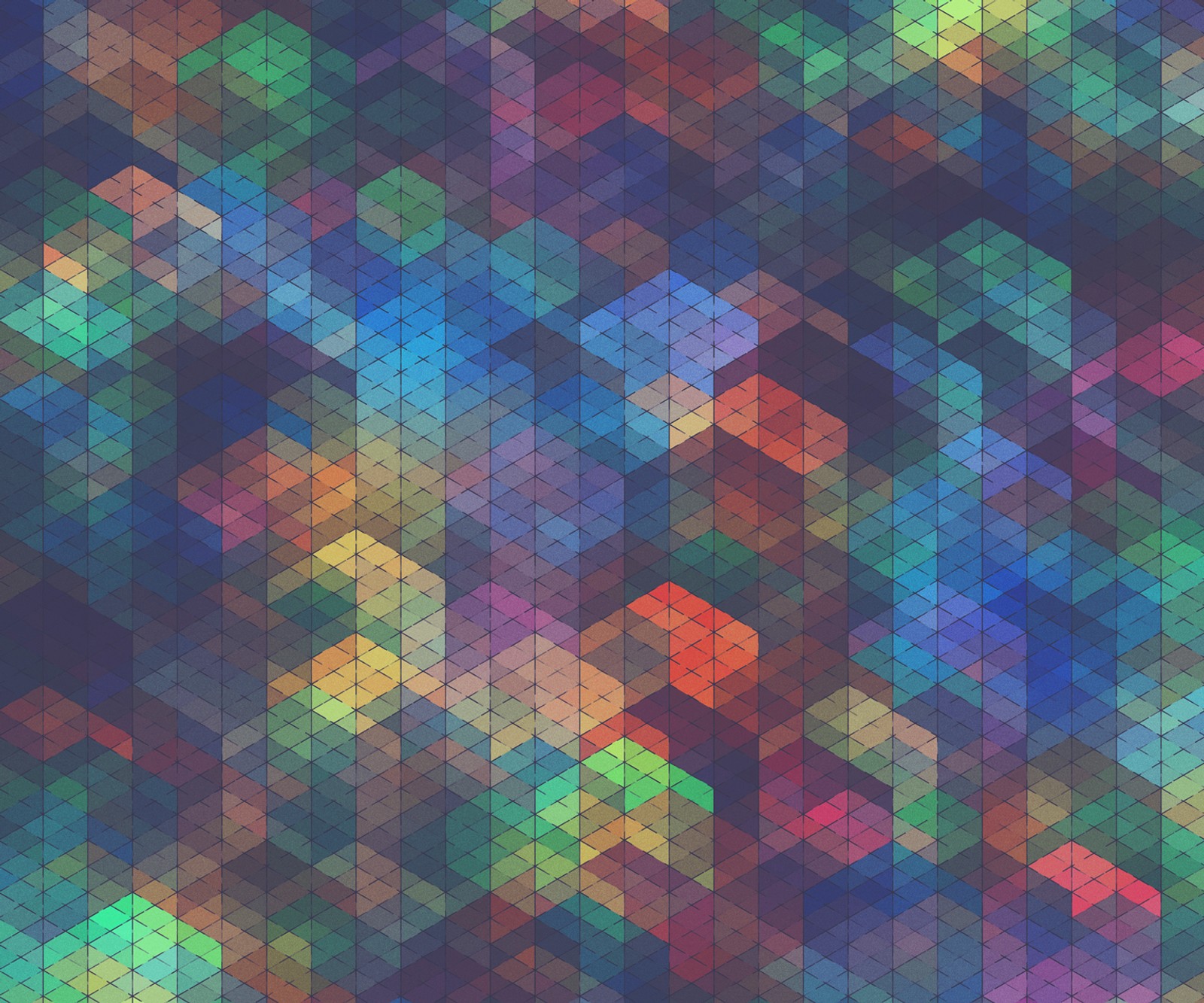 Un patrón de mosaico colorido con muchos cuadrados (abstracto, círculos, geometría, mayo, más squren)