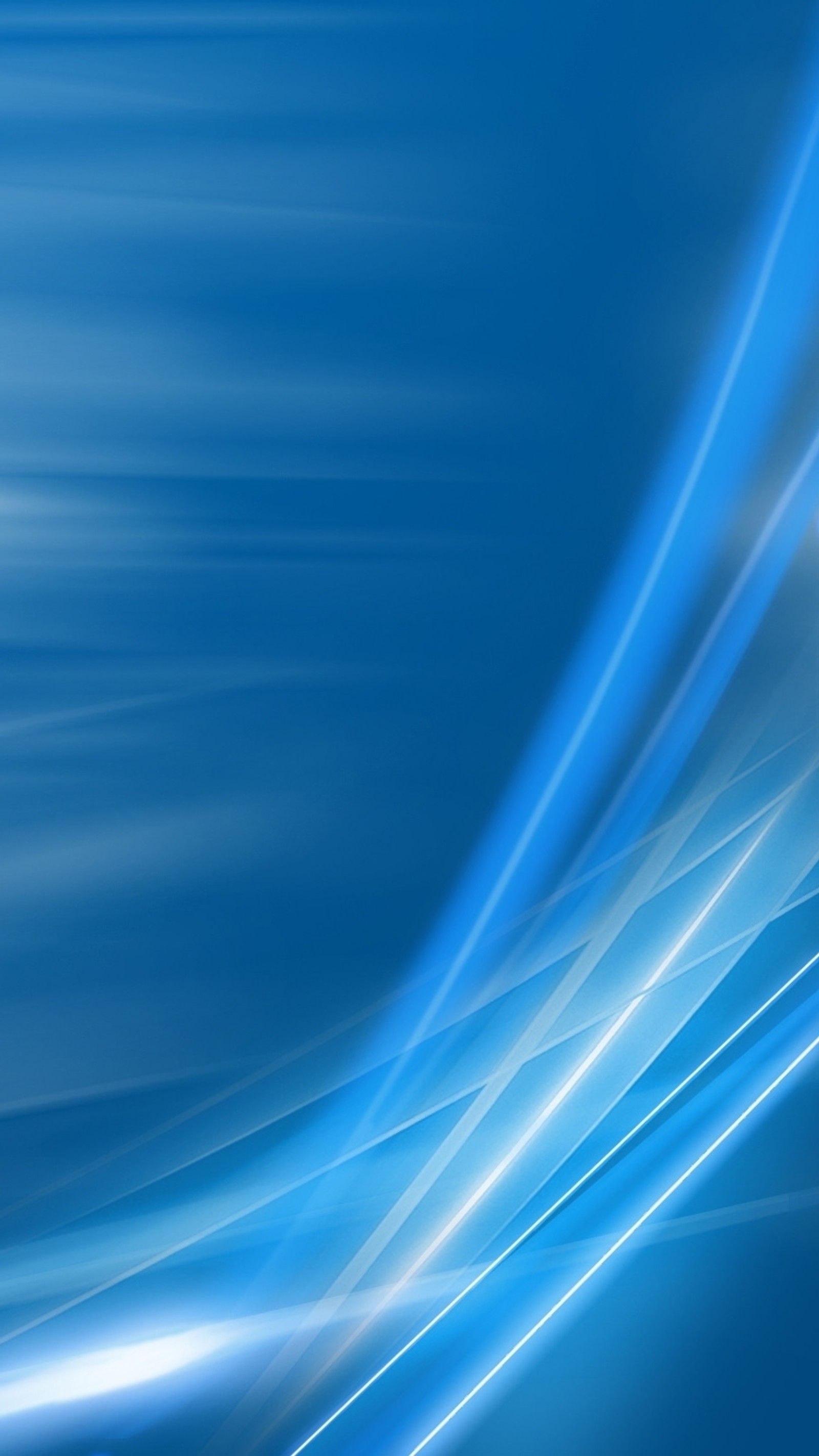 Abstract blue background with a smooth wave and a blurry image (abstract, blue, waves)