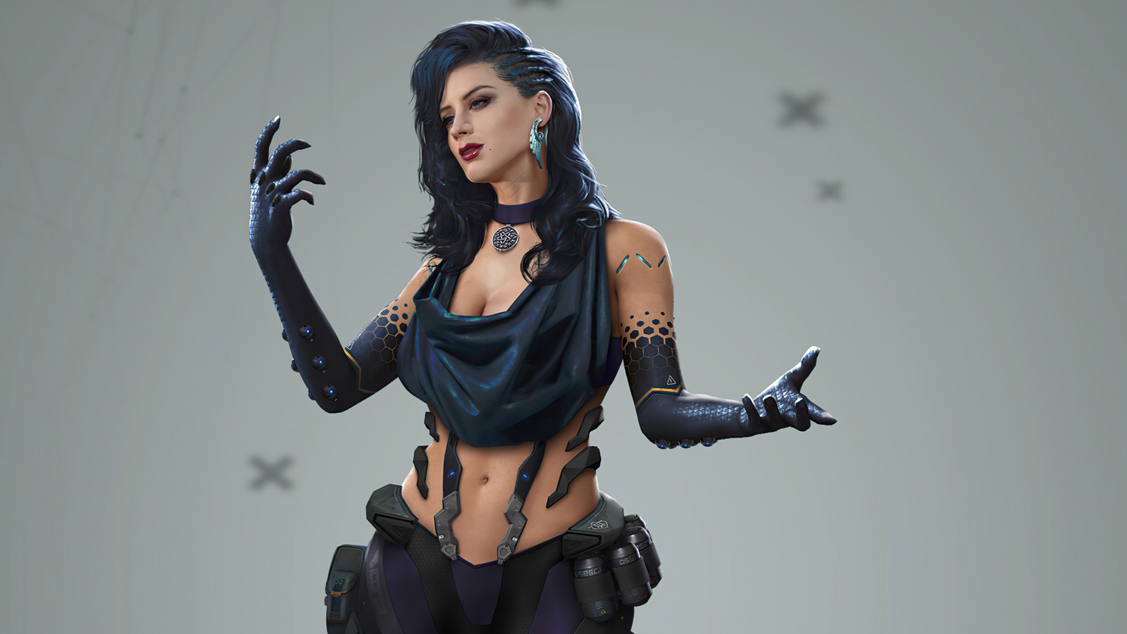 cyberpunk 2077, video game, yennefer, the witcher, art wallpaper