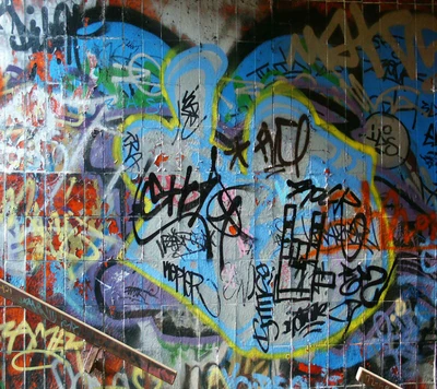 2014, bunt, klasse, design, graffiti