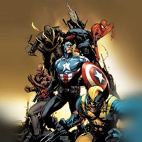 captain america, marvel, spiderman, wolverine wallpaper