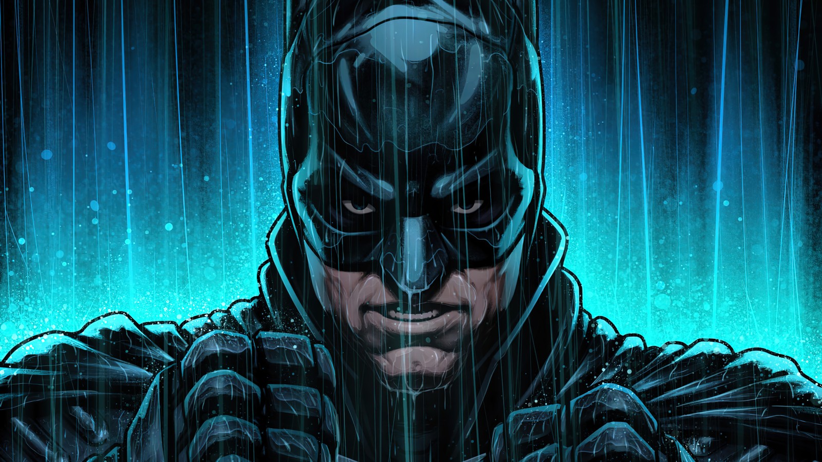 Batman in the rain (the batman 2022, batman, movie)