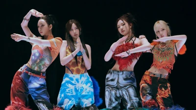 Aespa: Dynamic Performance by K-Pop's Supernova Girl Group.