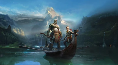 Kratos et Atreus se lancent dans une aventure mythique